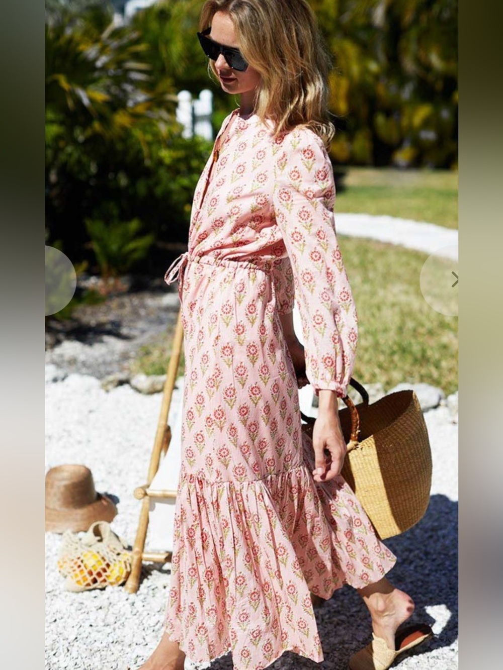 EMERSON FRY FRANCÉS MAXI DRESS IN MORNING FLOWERS - Picture 3 of 9